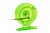 Катушка проводочная Namazu "Scoter" пластиковая (усил.), р. 6,5 см, зеленая