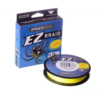 Леска плет. "SPIDERWIRE" EZ Braid 0.17 100м желтый