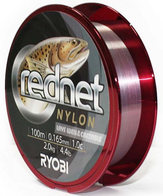 Леска RYOBI NYLON Rednet 100m d-0.203 #2.5kg Grey RBLG203