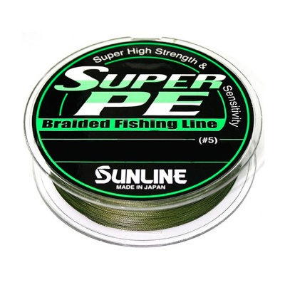 Плетёный шнур Sunline NEW SUPER PE Dark Green 150m #1.0/10lb